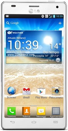 Смартфон LG Optimus 4X HD P880 White - Берёзовский